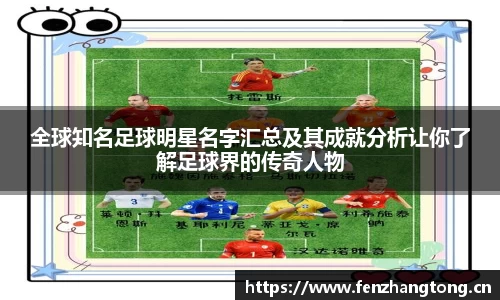 全球知名足球明星名字汇总及其成就分析让你了解足球界的传奇人物